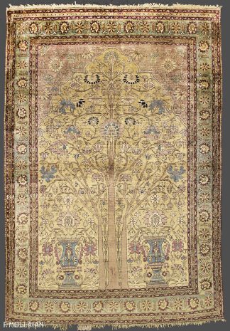 Teppich Persischer Antiker Farahan Seide Antigua n°:28576964