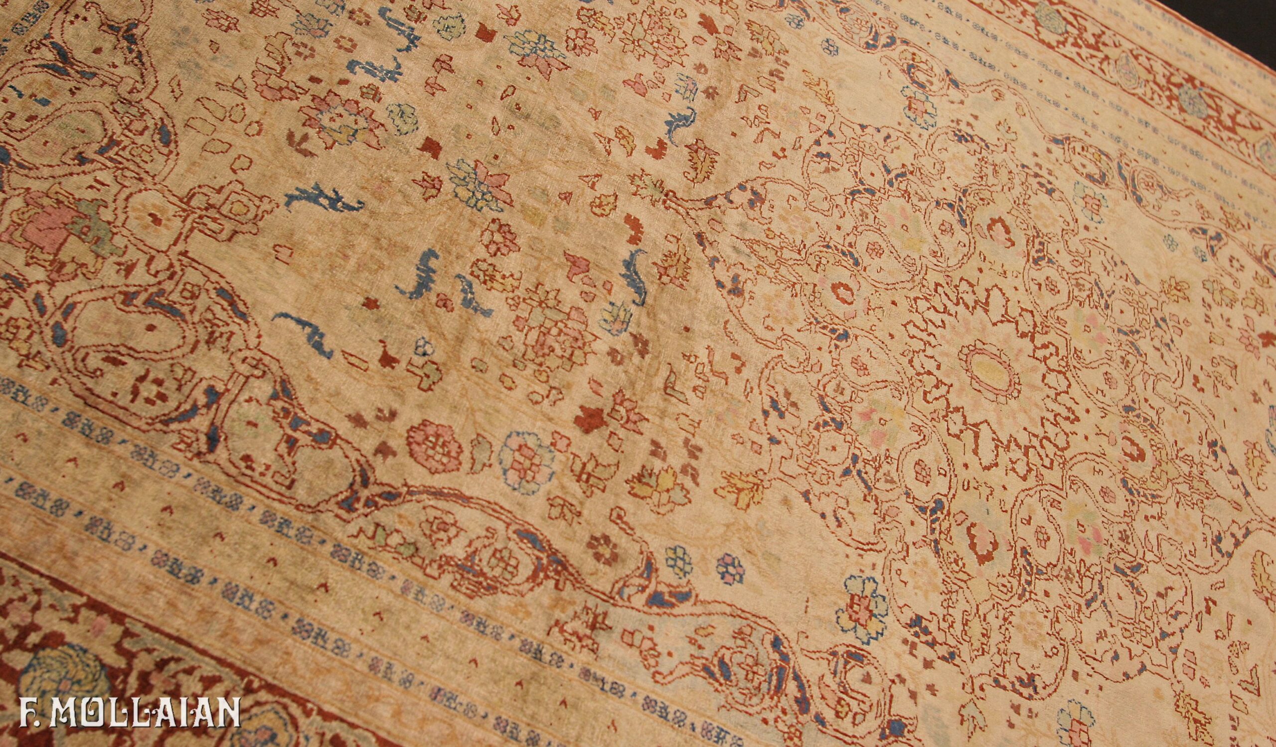 Teppich Persischer Antiker Heriz Seide n°:63290236