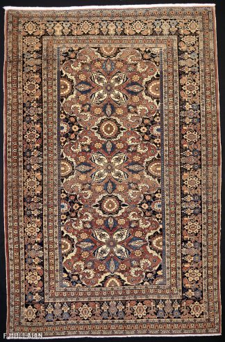 Teppich Persischer Antiker Tabriz Hadji djalili n°:74457243