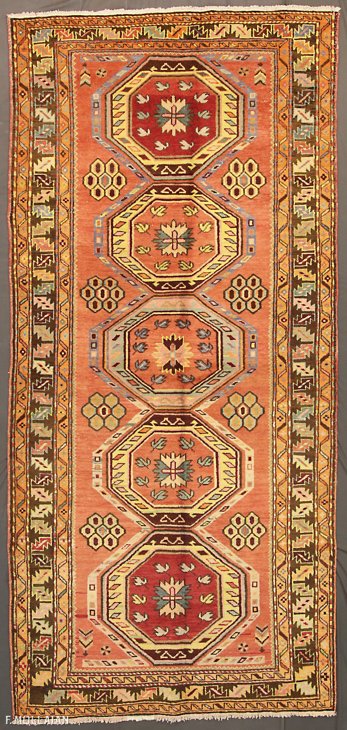 Tapis Caucasien Antique Kazak n°:5893