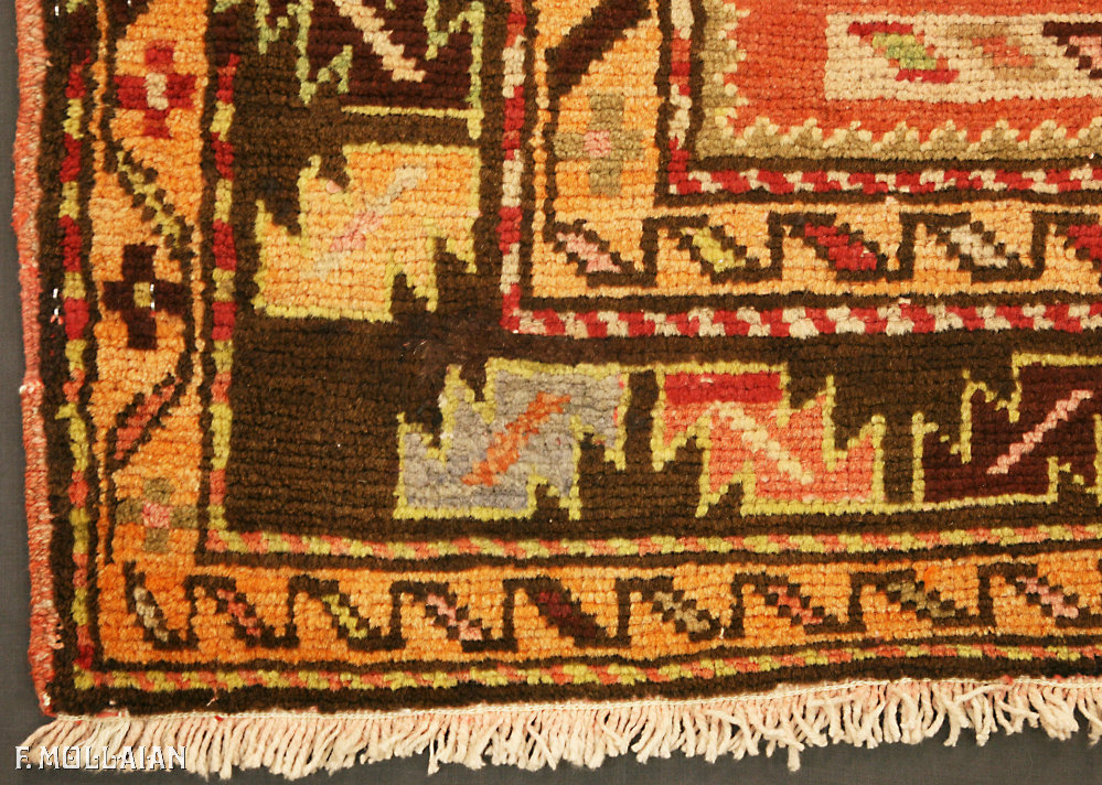 Antique Caucasian Kazak Carpet n: 5893