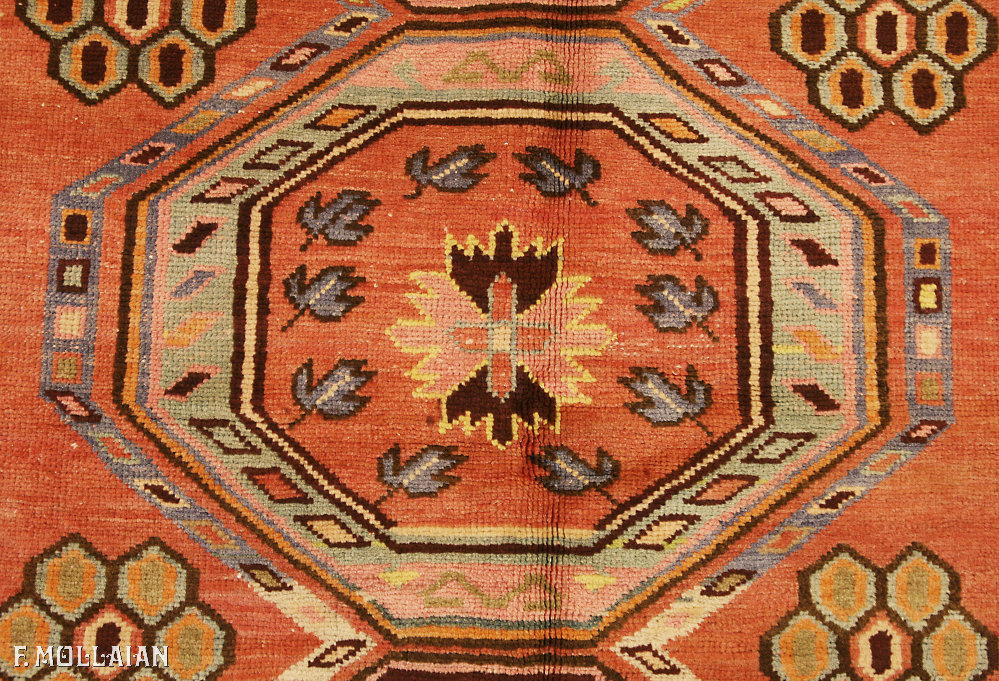 Antique Caucasian Kazak Carpet n: 5893