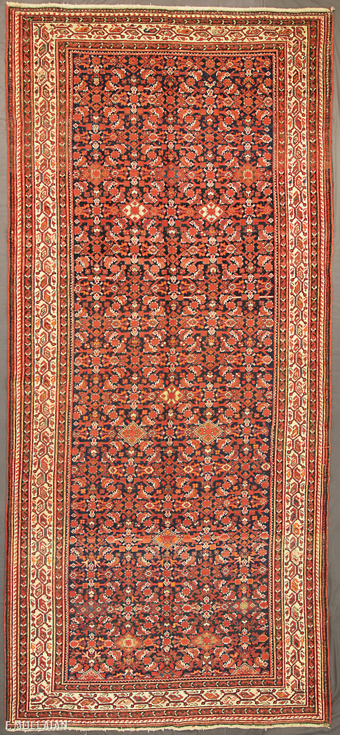 Antique Persian Malayer Antique Gallery Carpet n: 5929