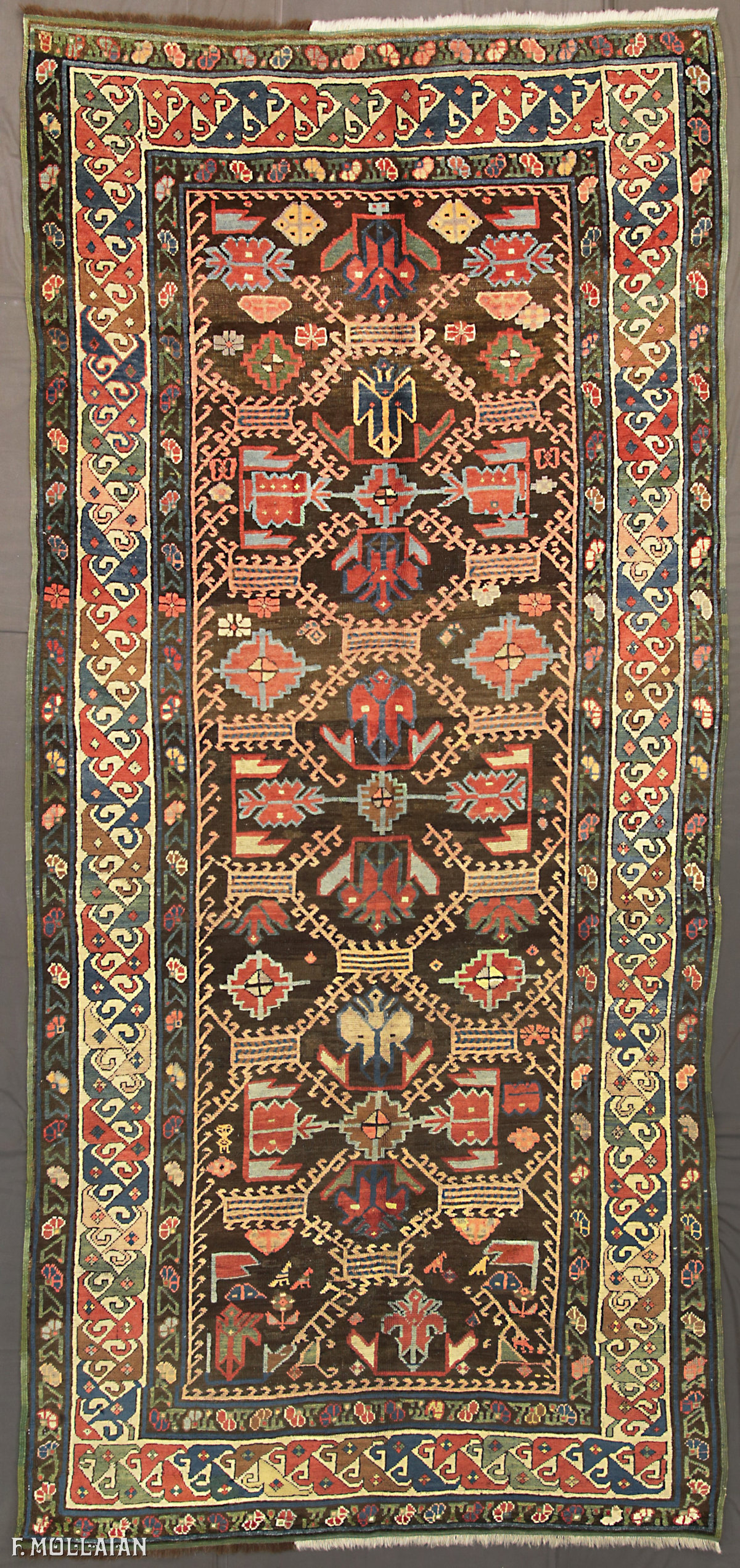 Teppich Kaukasischer Antiker Bidjov n°:8222