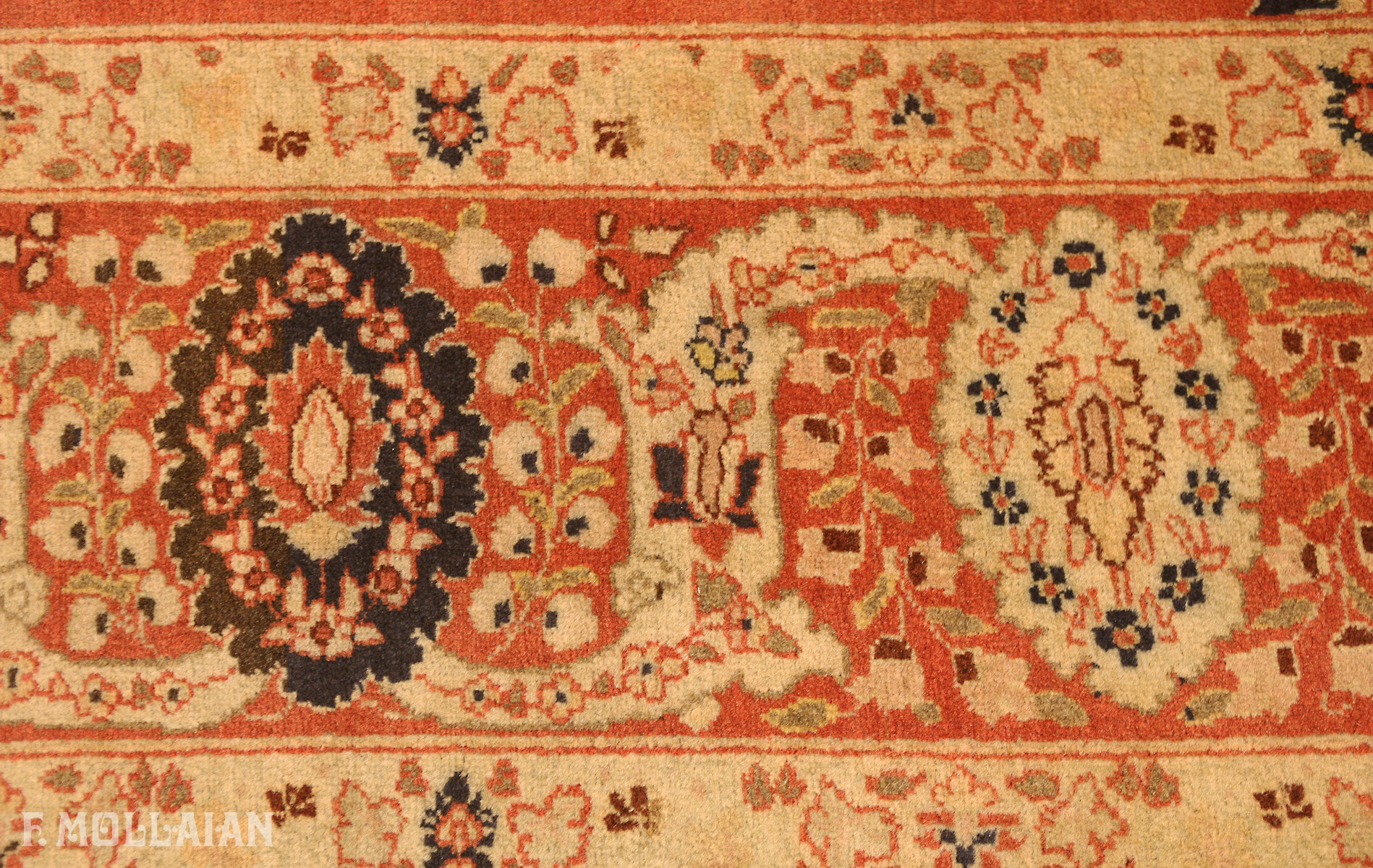 Tappeto Persiano Antico Tabriz Hagi Gialili n°:23089888
