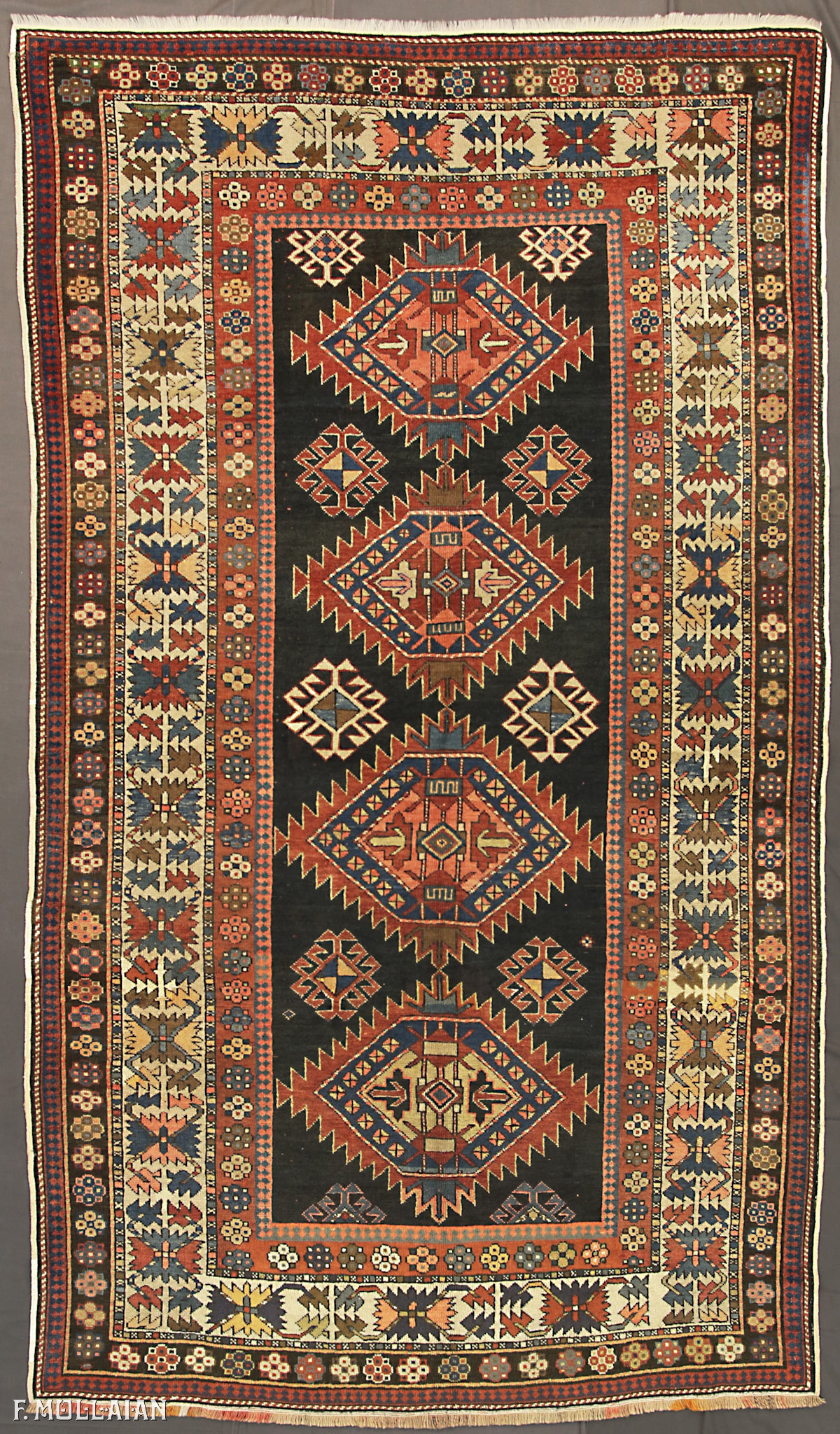 Teppich Kaukasischer Antiker Lezghi n°:31580007