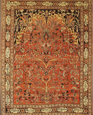 Antique Persian Tabriz Hadji Djalili Rug n°:31712804