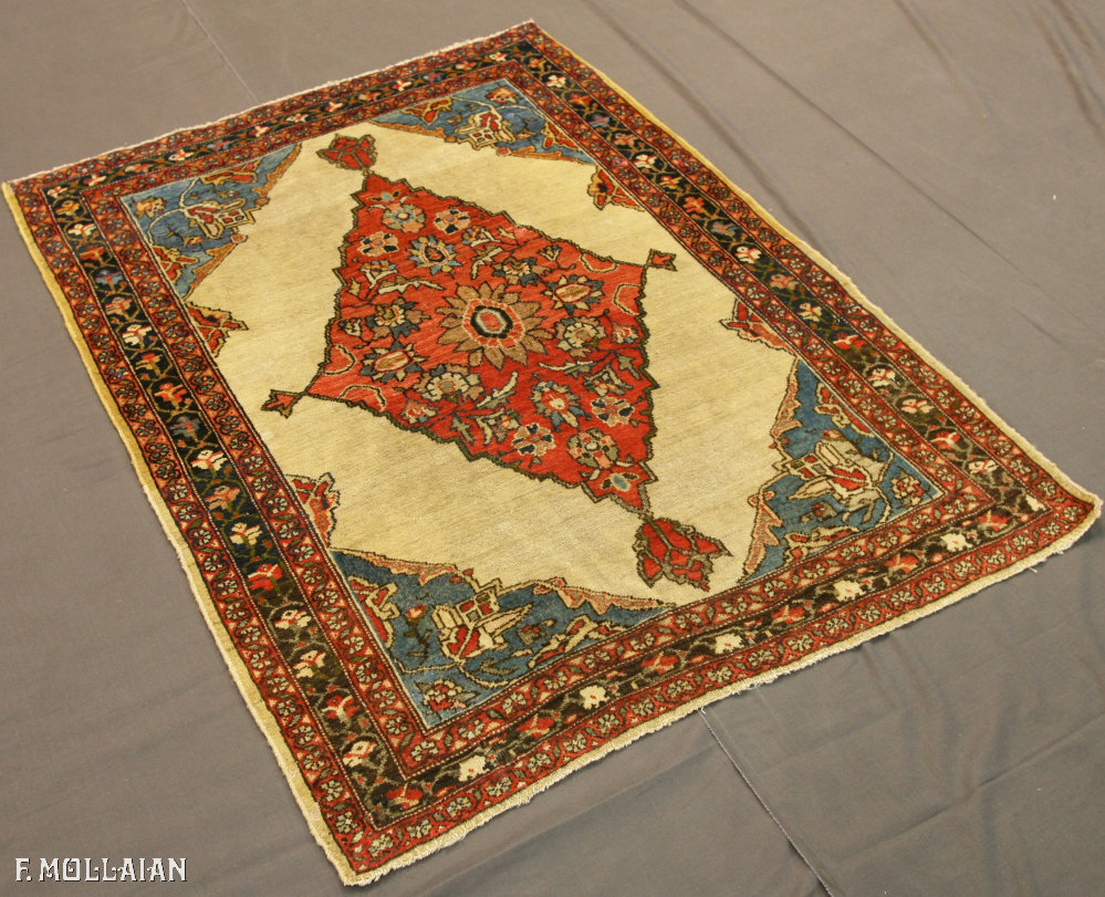 Antique Persian Farahan Rug n°:34972477