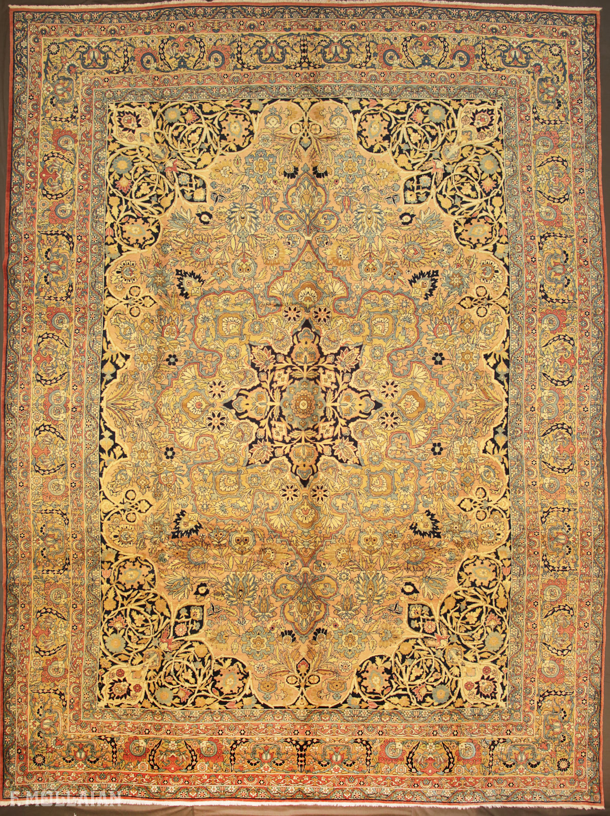 Teppich Persischer Antiker Kerman Ravar n°:43205308
