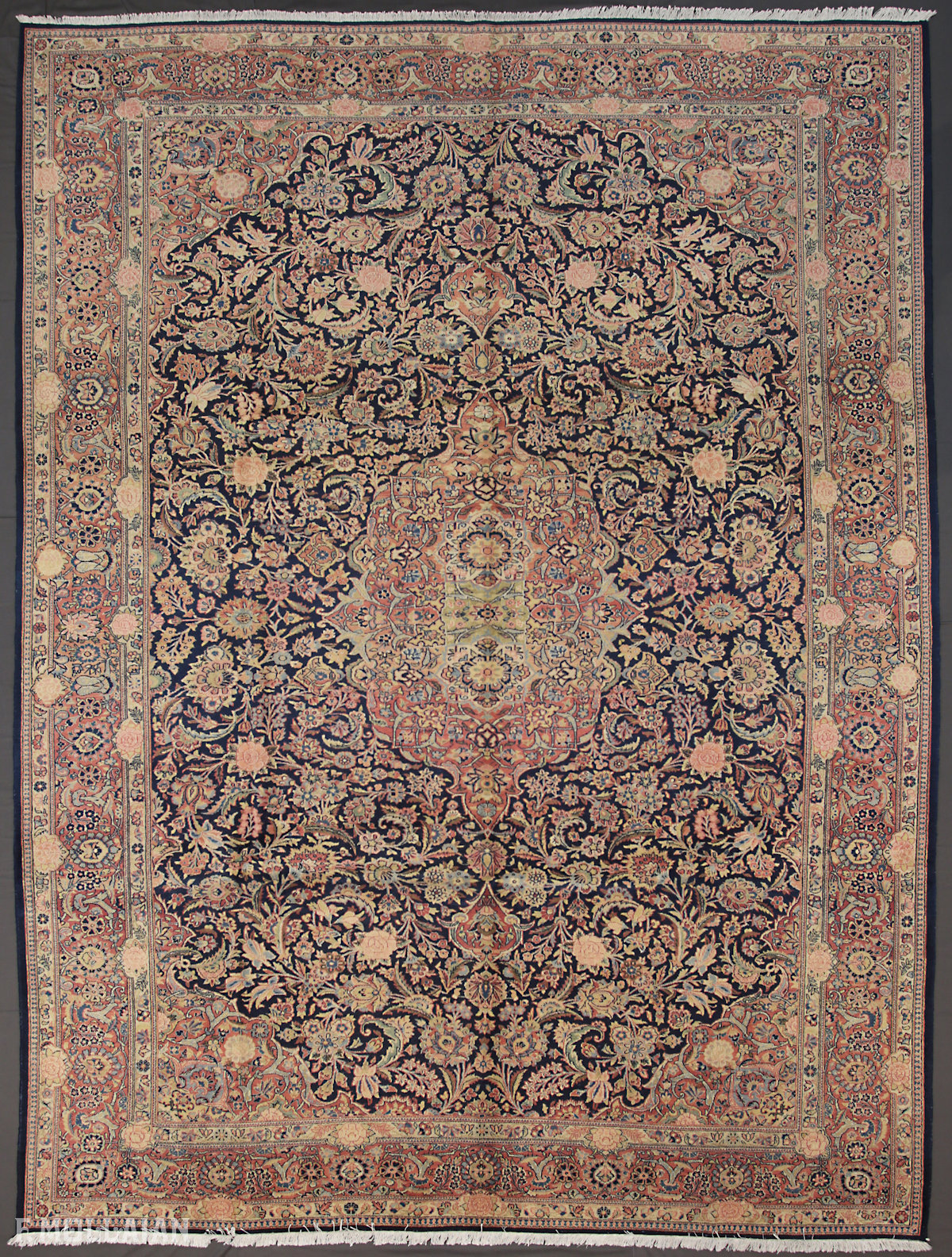 Tappeto Persiano Antico Kashan Dabir n°:44841219