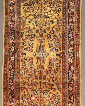 Small Classic Floral Kashan Manchester Antique Rug n°:51144845
