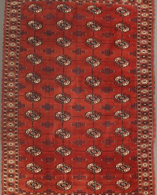 Old Turkmen Bukhara Rug n°:53256972