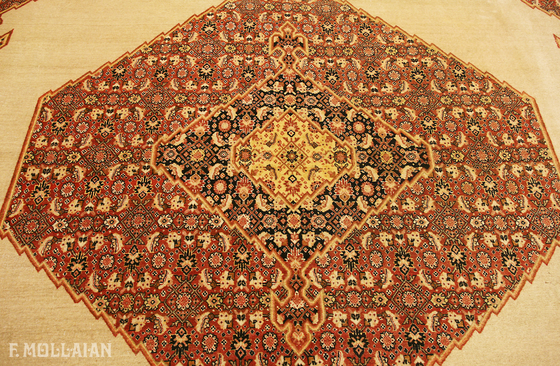 Antique Persian Tabriz Hadji Djalili Carpet n°:54421517