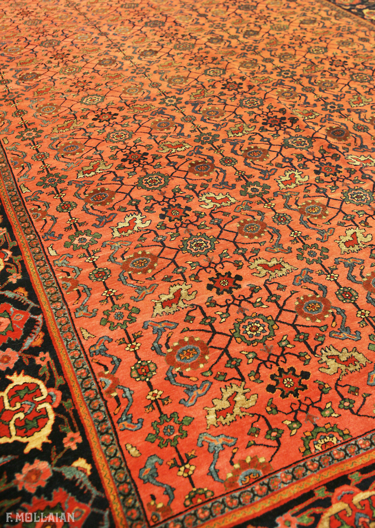 Antique Persian Bijar (Bidjar) Carpet n°:54745641