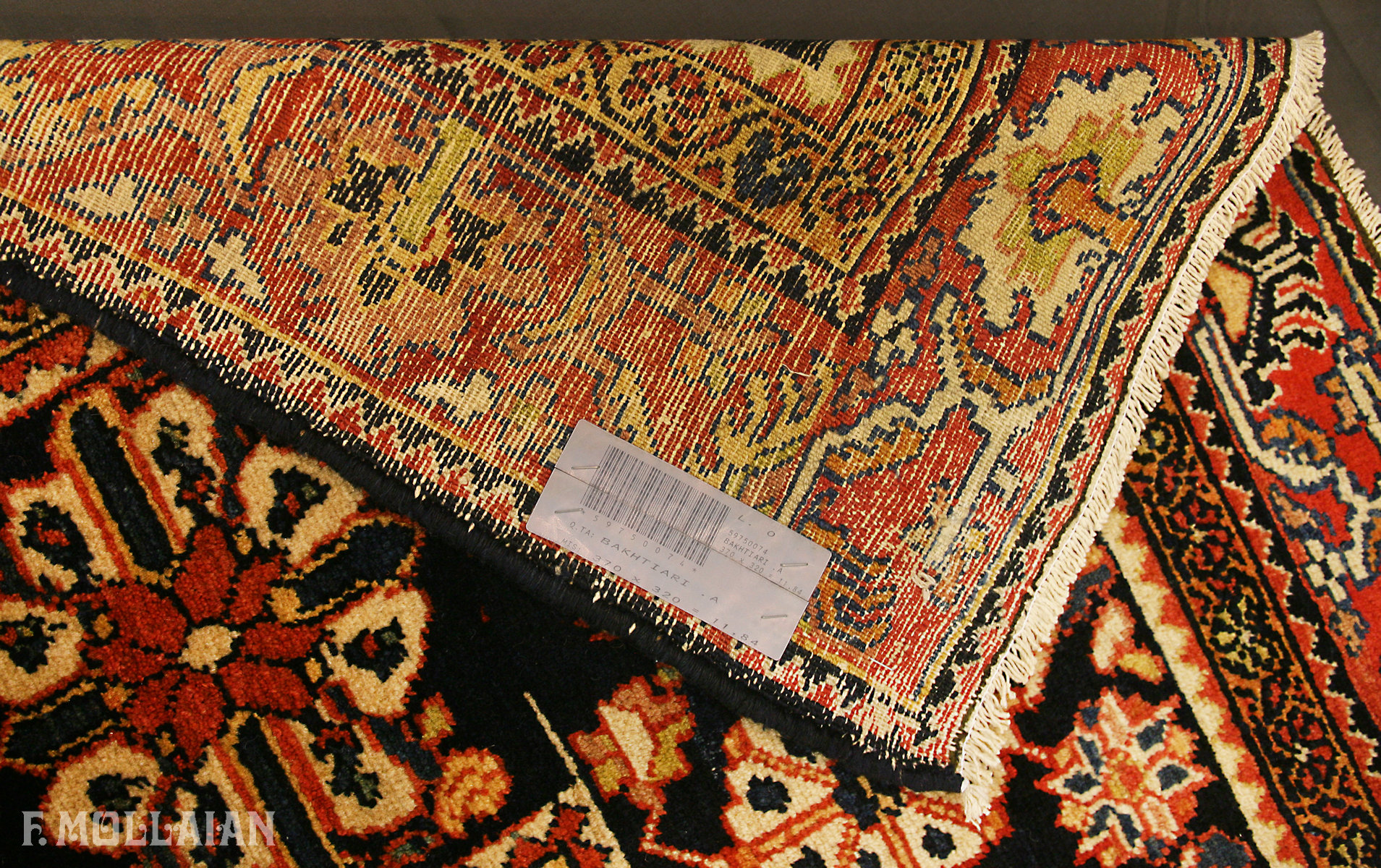 Tappeto Persiano Antico Bakhtiari n°:59750074