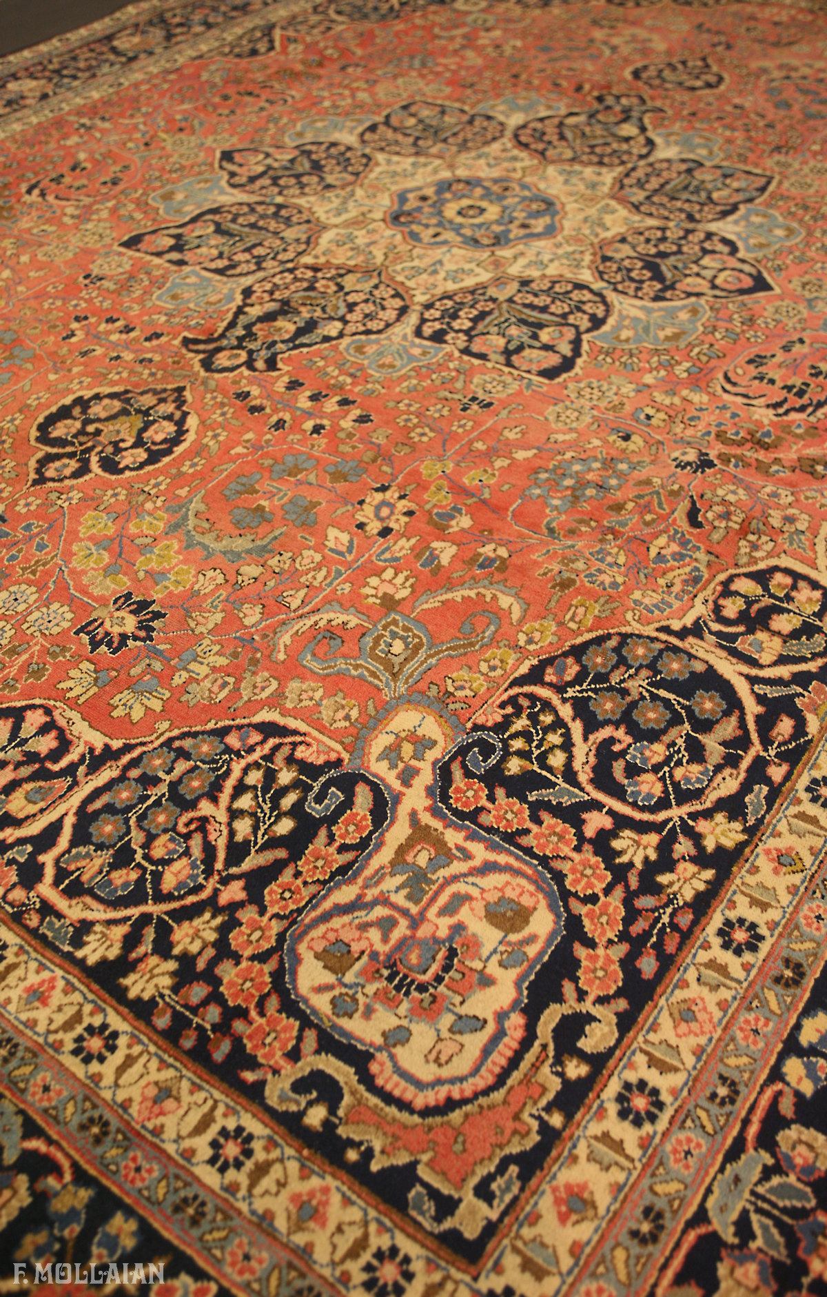 Semi-Antique Persian Khoy Carpet n°:69678507