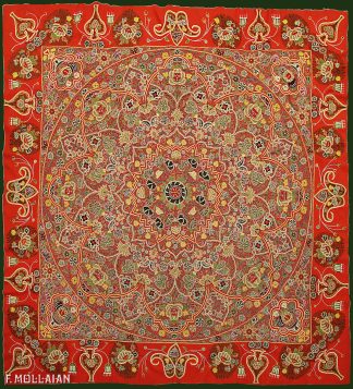 Textile Persan Antique Rashti-Duzi n°:91106240