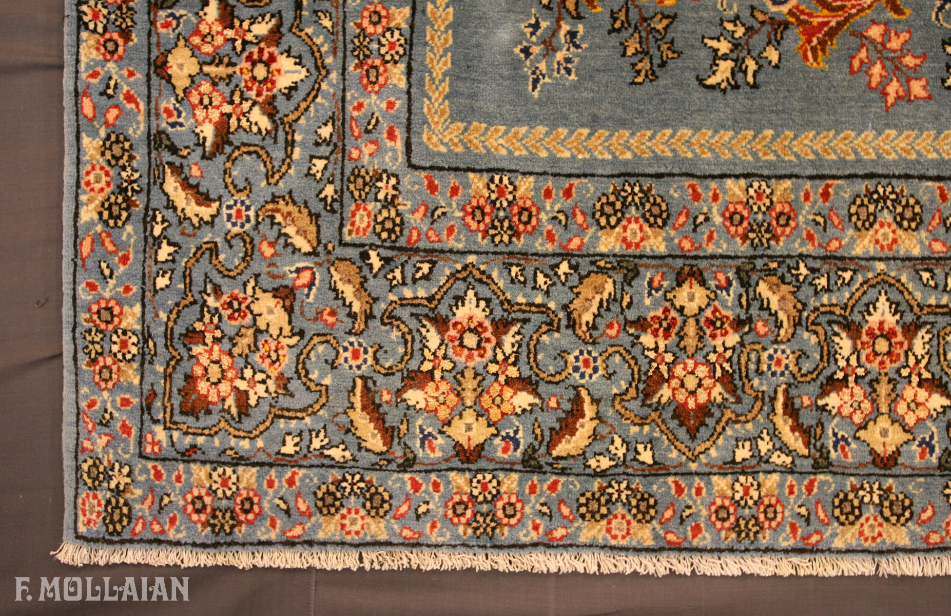 Teppich Persischer Semi-Antiker Qum Old n°:98976597