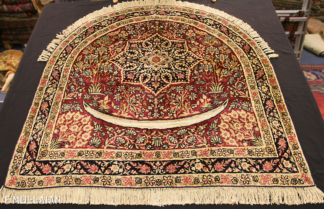 Antique Persian Kerman Ravar Rug n°:43753793