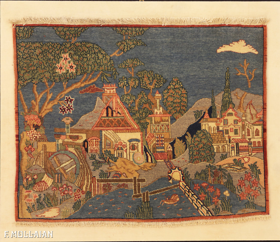 Teppich Persischer Antiker Kashan Dabir n°:46729323