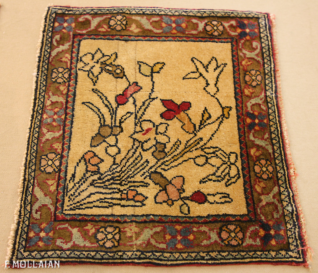 Paire de Tapis Antique Isfahan n°:53886814