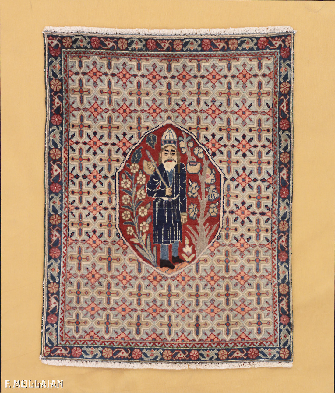 Teppich Persischer Antiker Tabriz n°:66243461