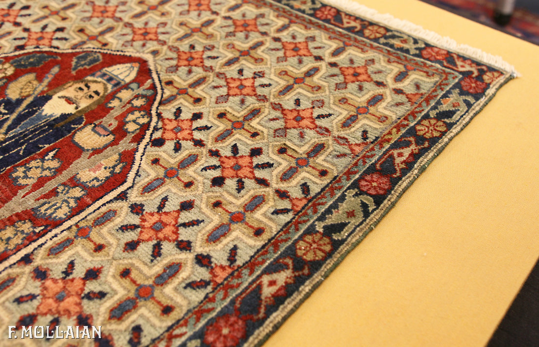Teppich Persischer Antiker Tabriz n°:66243461