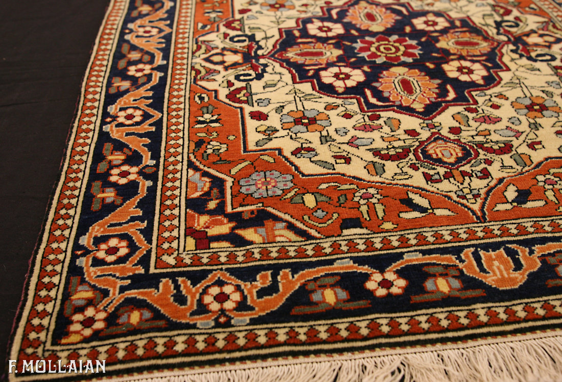 Teppich Persischer Antiker Kashan Mohtasham n°:67167423