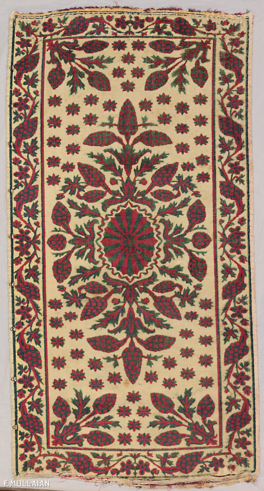 Antiker Türkisch Ottoman (Velvet) Textil n°:68495009