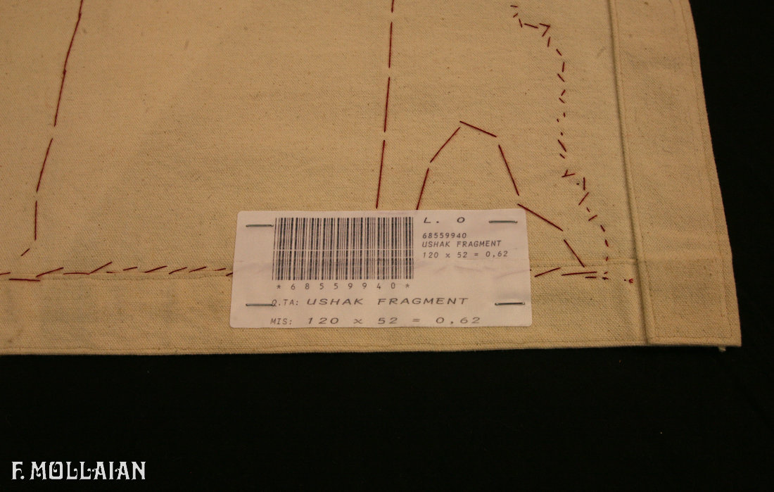 Teppich Türkisch Antiker Ushak (Oushak) Fragment n°:68559940