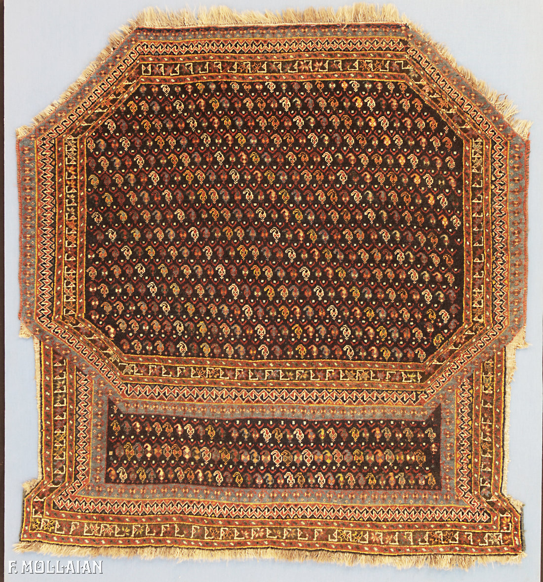 Antique Persian Kashkuli Rug n°:82925572