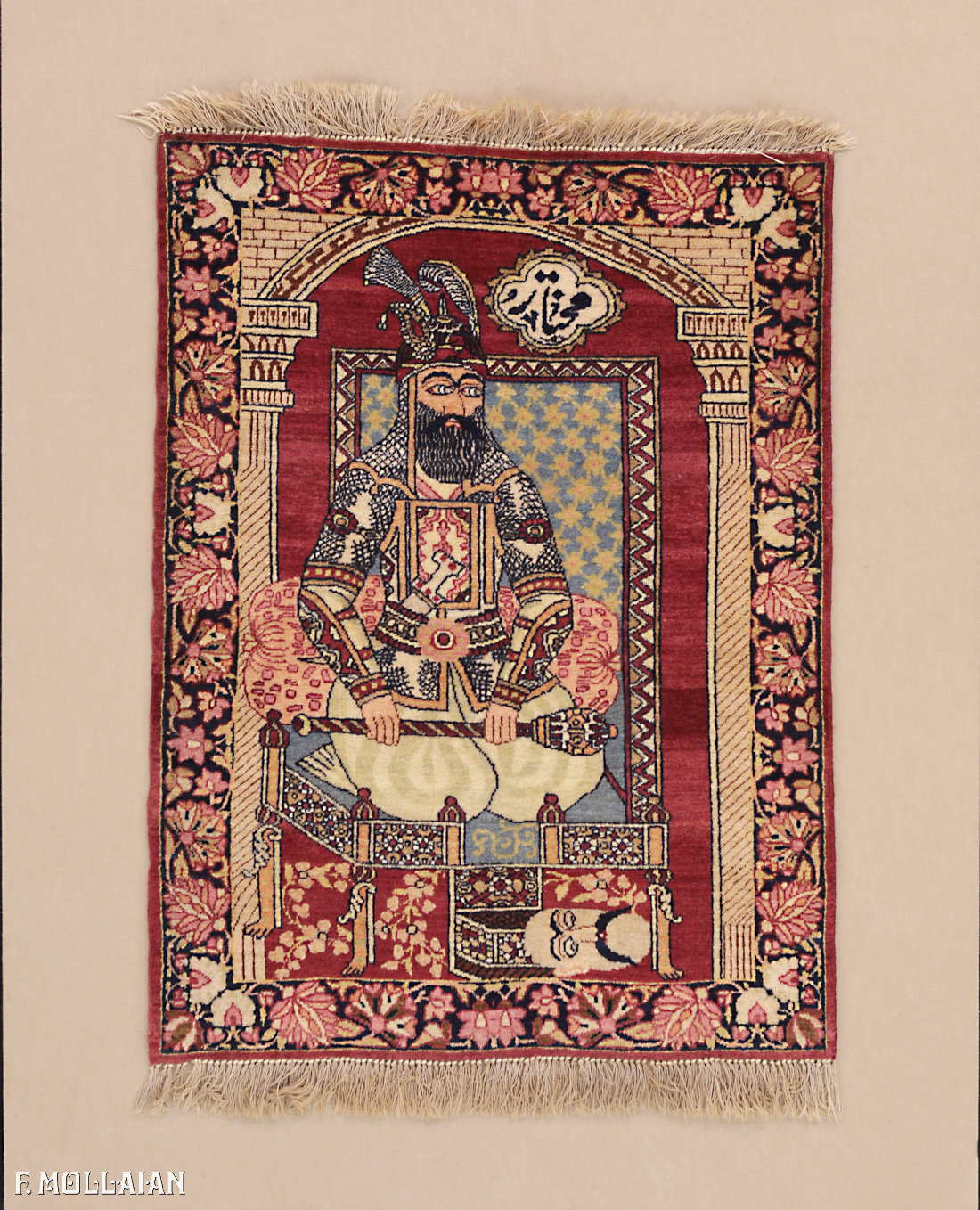 Teppich Persischer Antiker Kerman Ravar n°:88368879