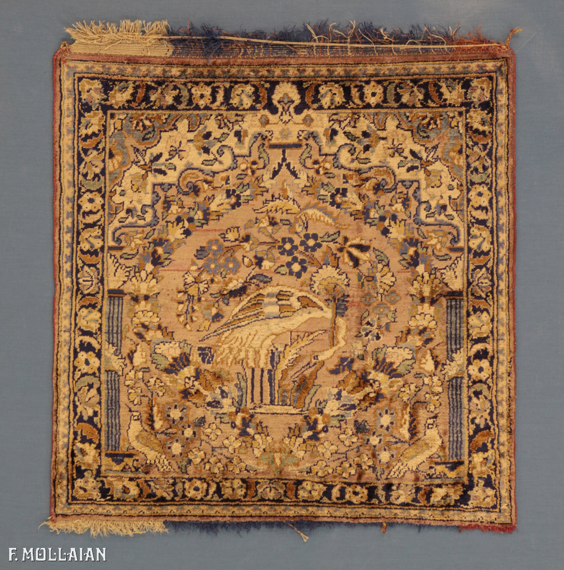 Teppich Persischer Antiker Kashan Seide n°:89425723