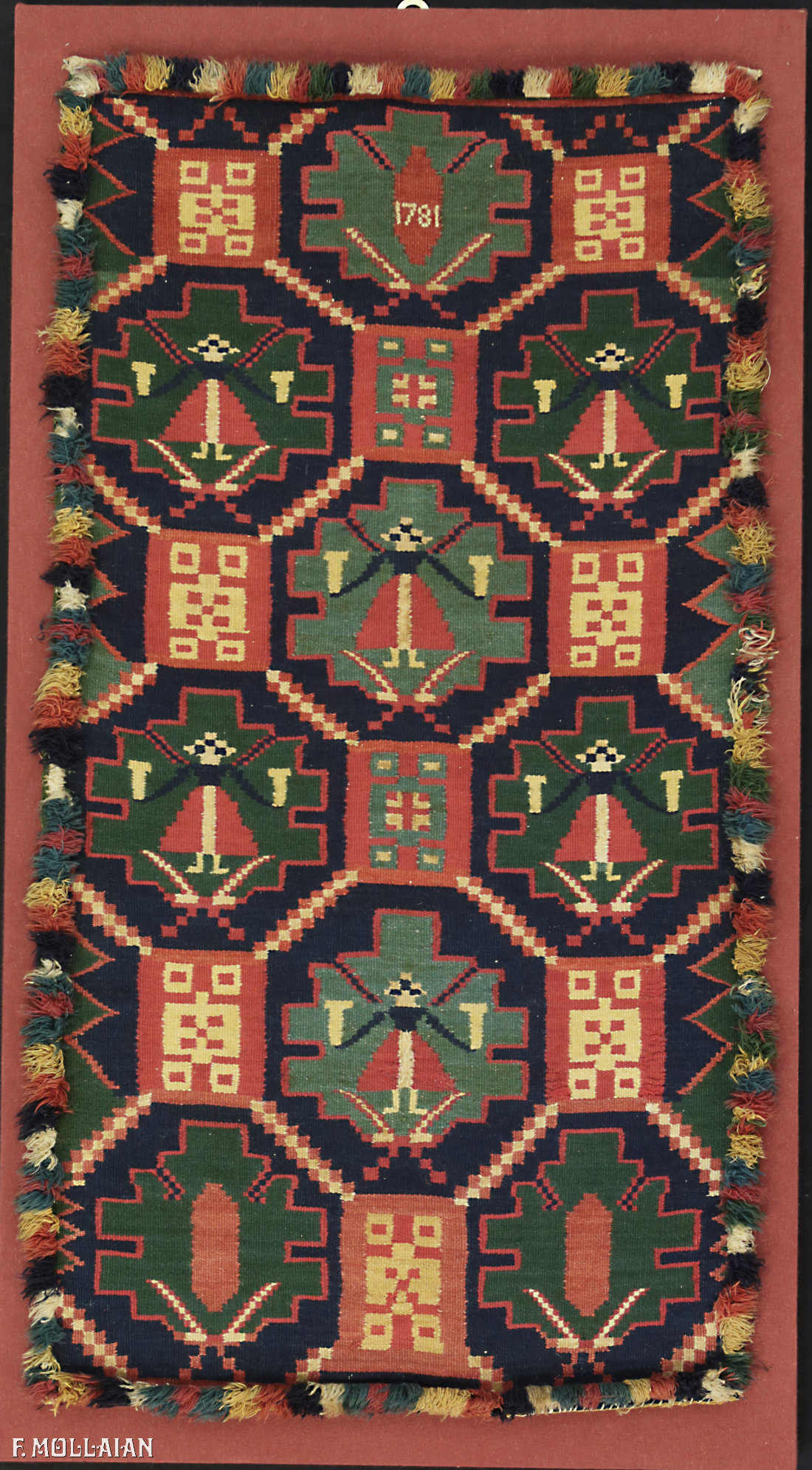 Antique Swedish Rollakan (Textile) n°:96367318