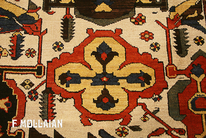 Teppich Persischer Antiker Bakhtiari n°:74960484