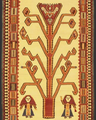 Antique Persian Kilim Kashkai (Qashqay) n°:40480699