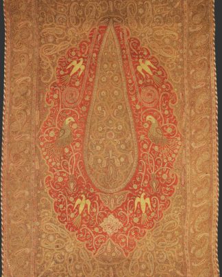 Antique Persian Kerman Textile n°:44416551