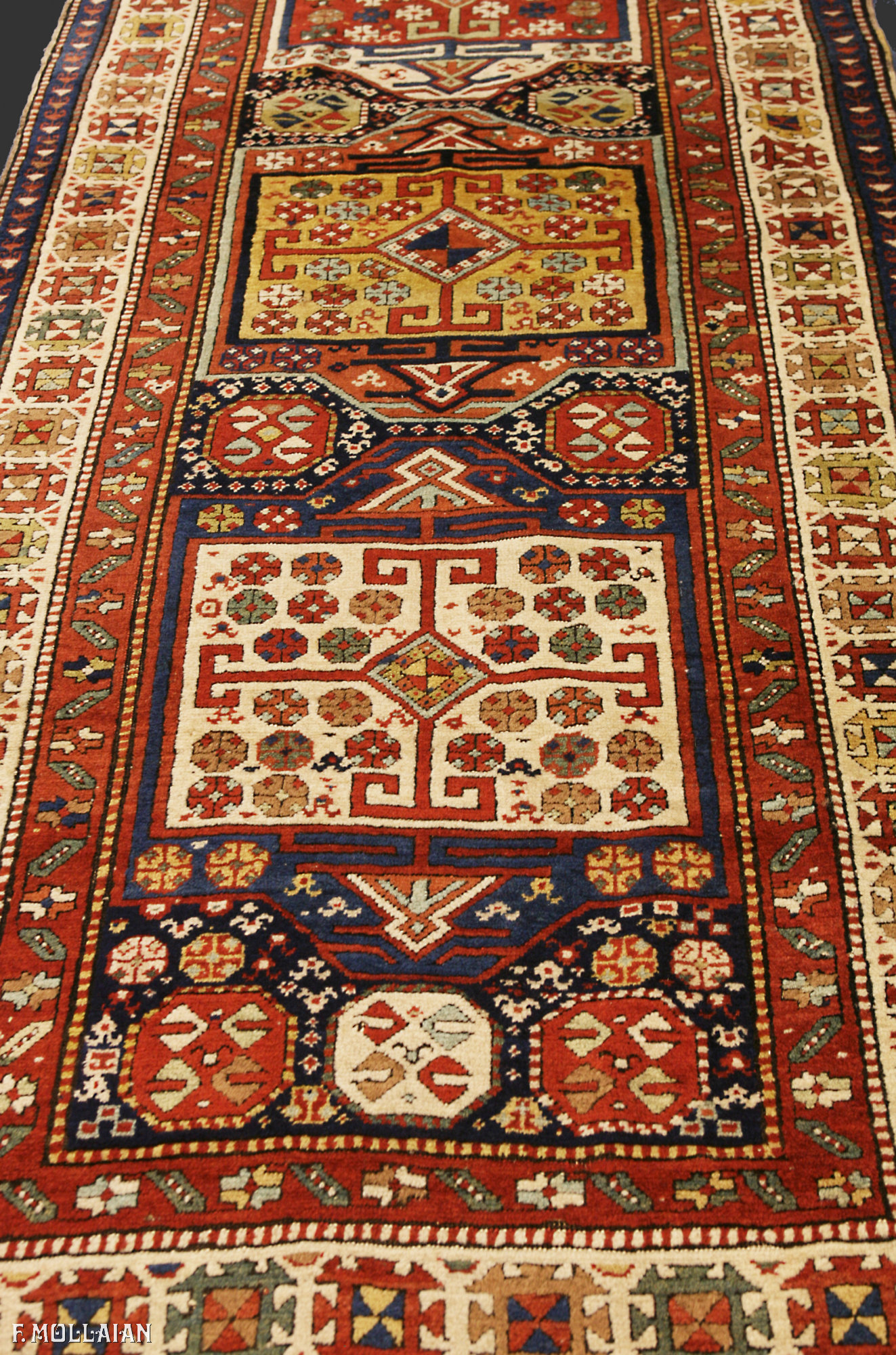 Antique Caucasian Shirvan Rug n°:51636092