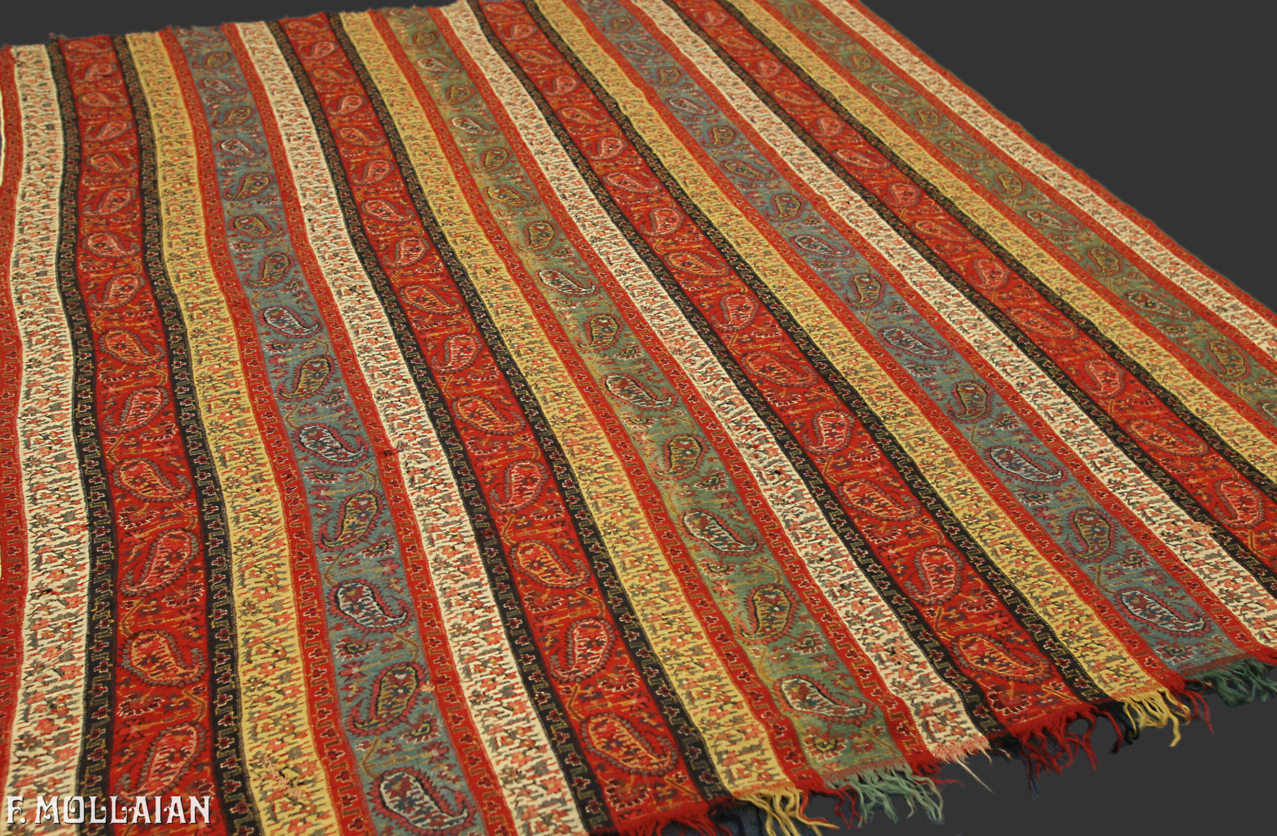 Têxtil Persa Antigo Kerman n°:51818857