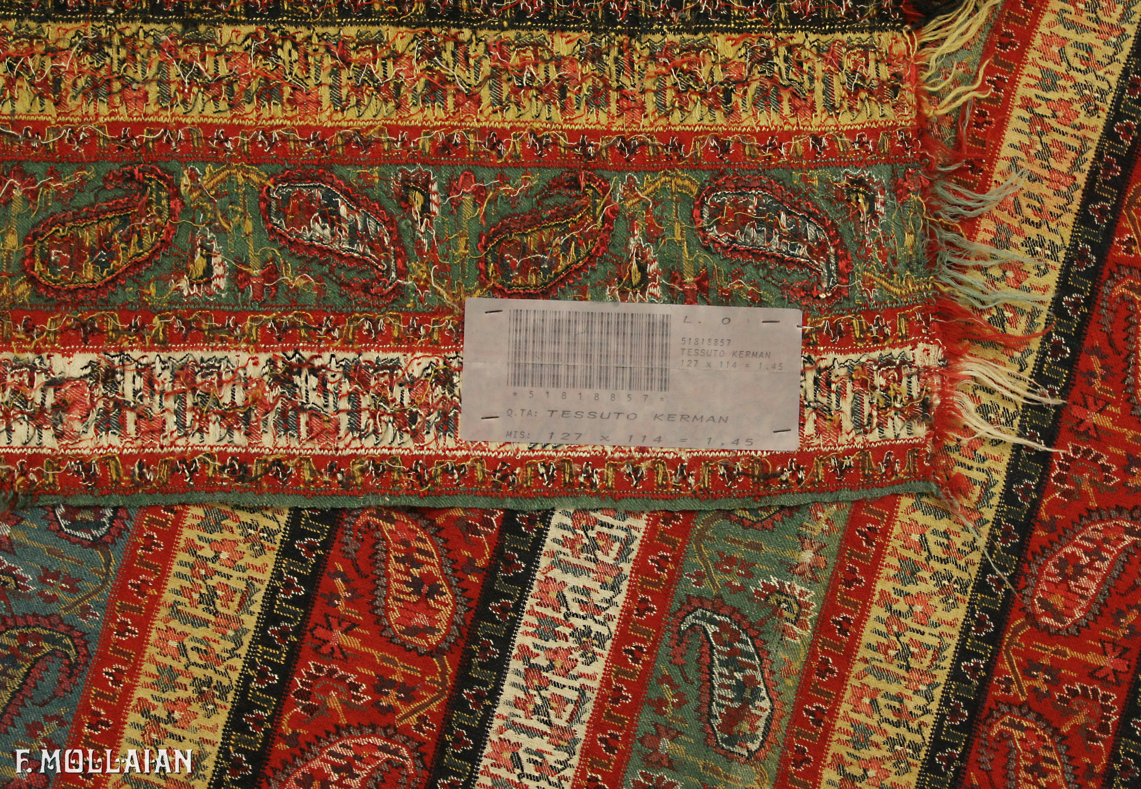 Atractive Antique Persian Kerman Textile n°:51818857
