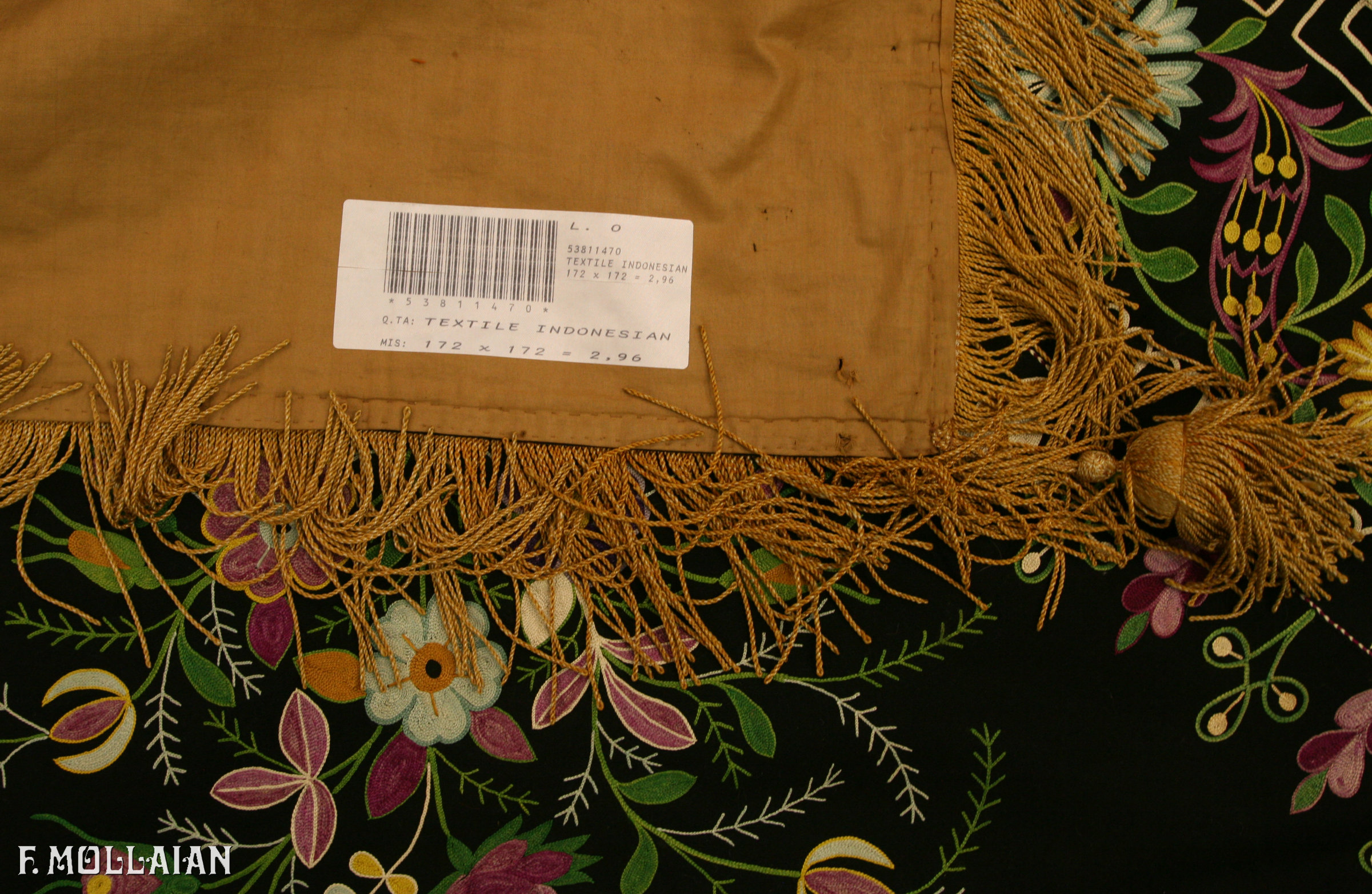 Antigo Têxteis Indonesian/Malaysian n°:53811470