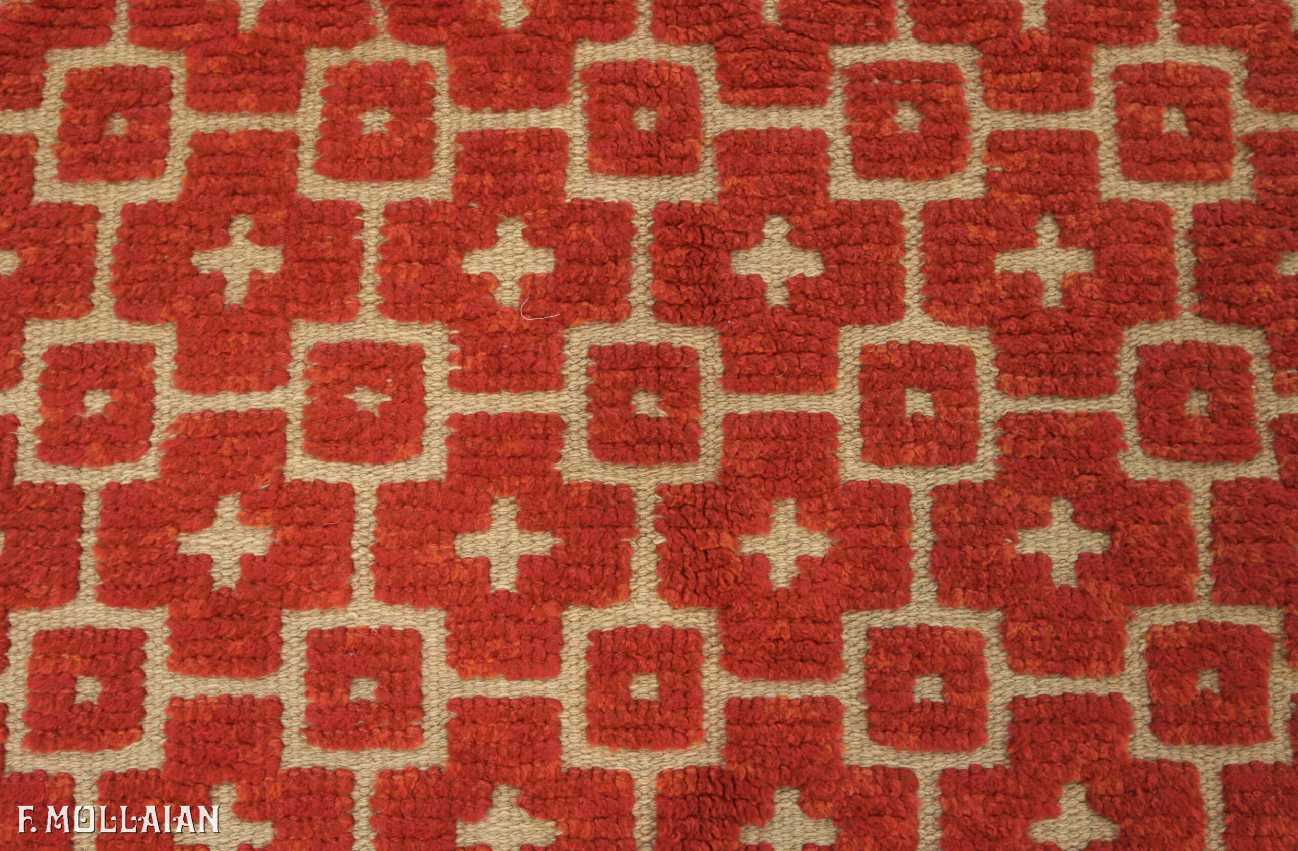 Teppich Schwedisch Semi-Antiker Rya n°:58898634