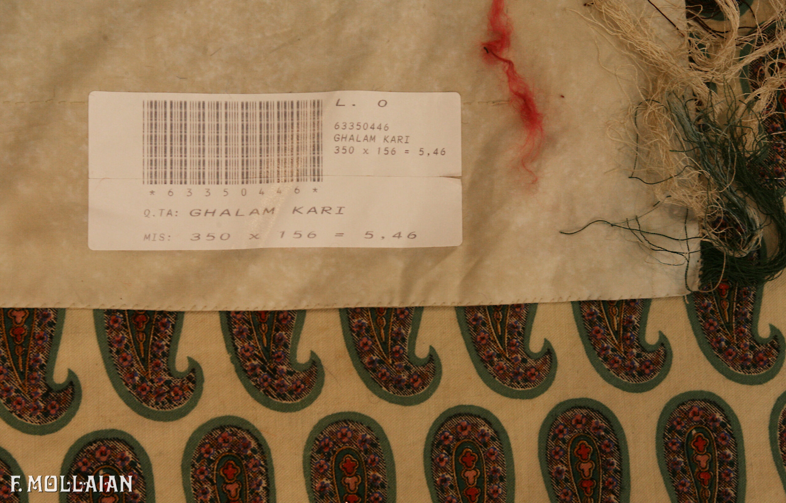 قماش قلمكار ايراني أنتيك کد:۶۳۳۵۰۴۴۶