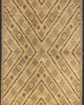 Teppich Schwedisch Semi-Antiker Rya n°:65690024