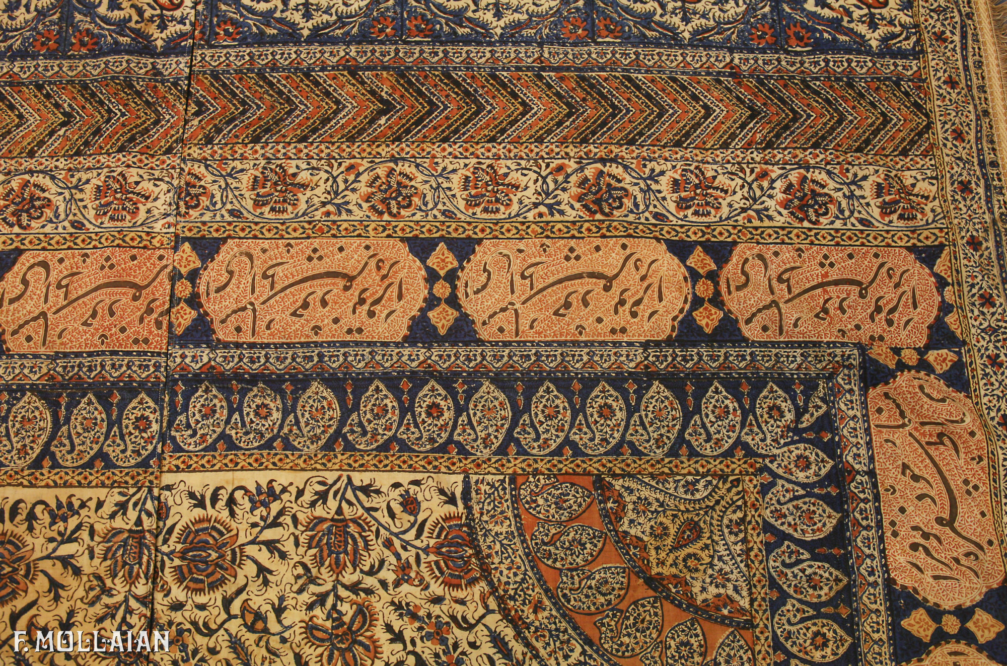 Antique Persian Kalamkari (Qalamkari) Textile n°:66797342