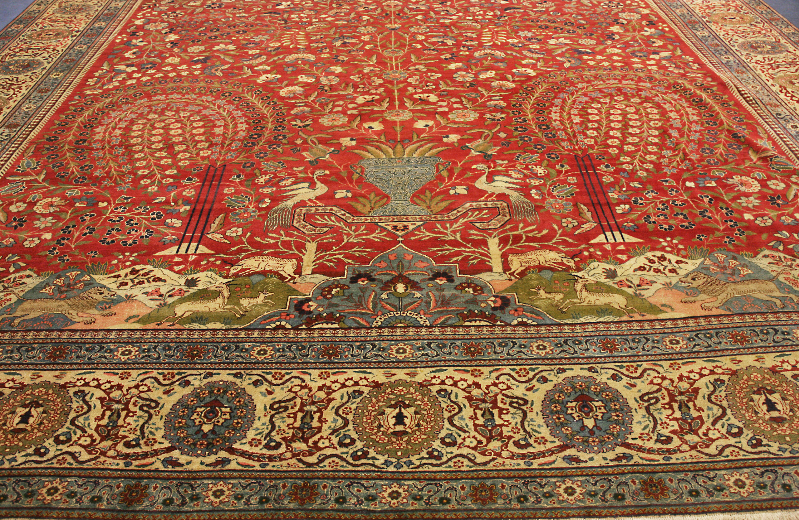 Teppich Persischer Antiker Tabriz n°:70948683