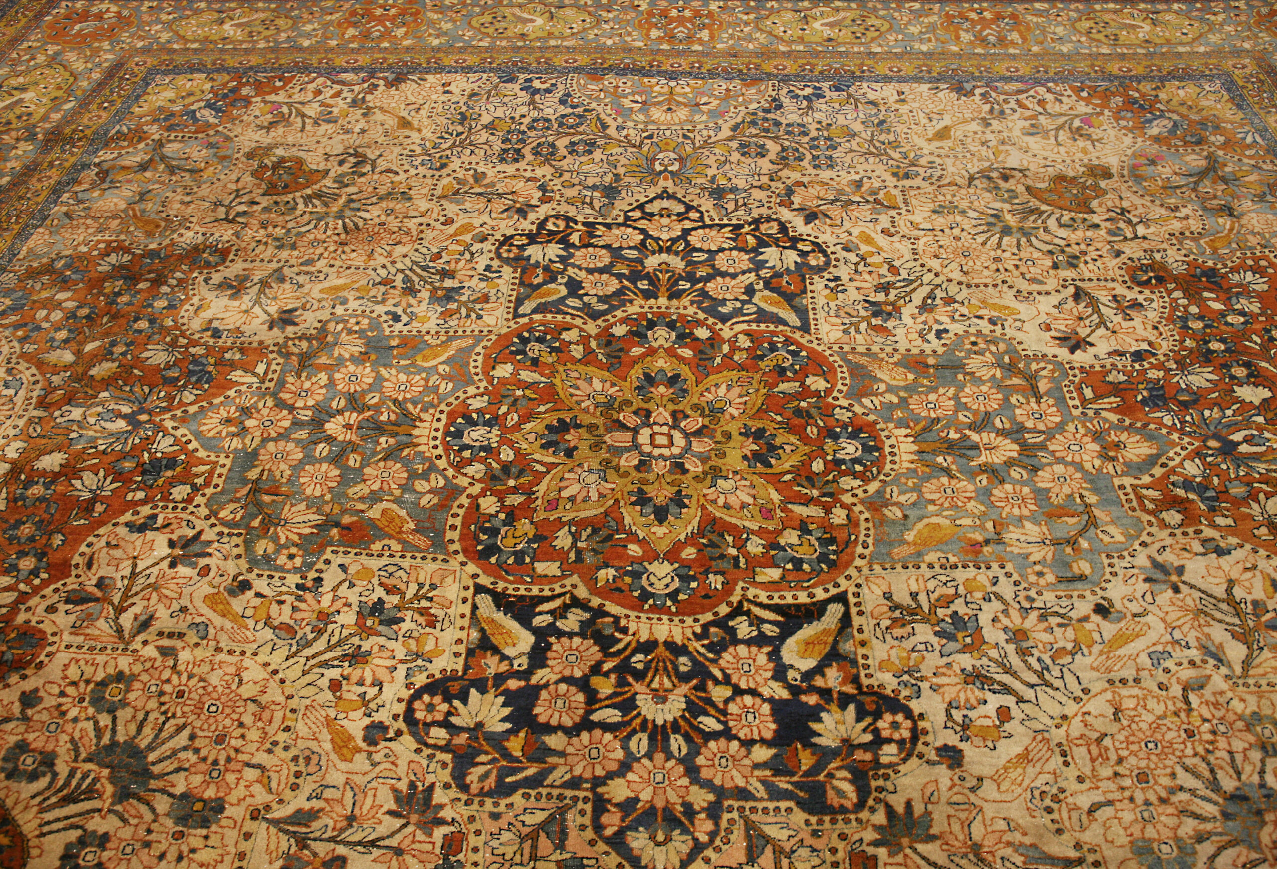 Teppich Persischer Antiker Kashan Dabir n°:77879683