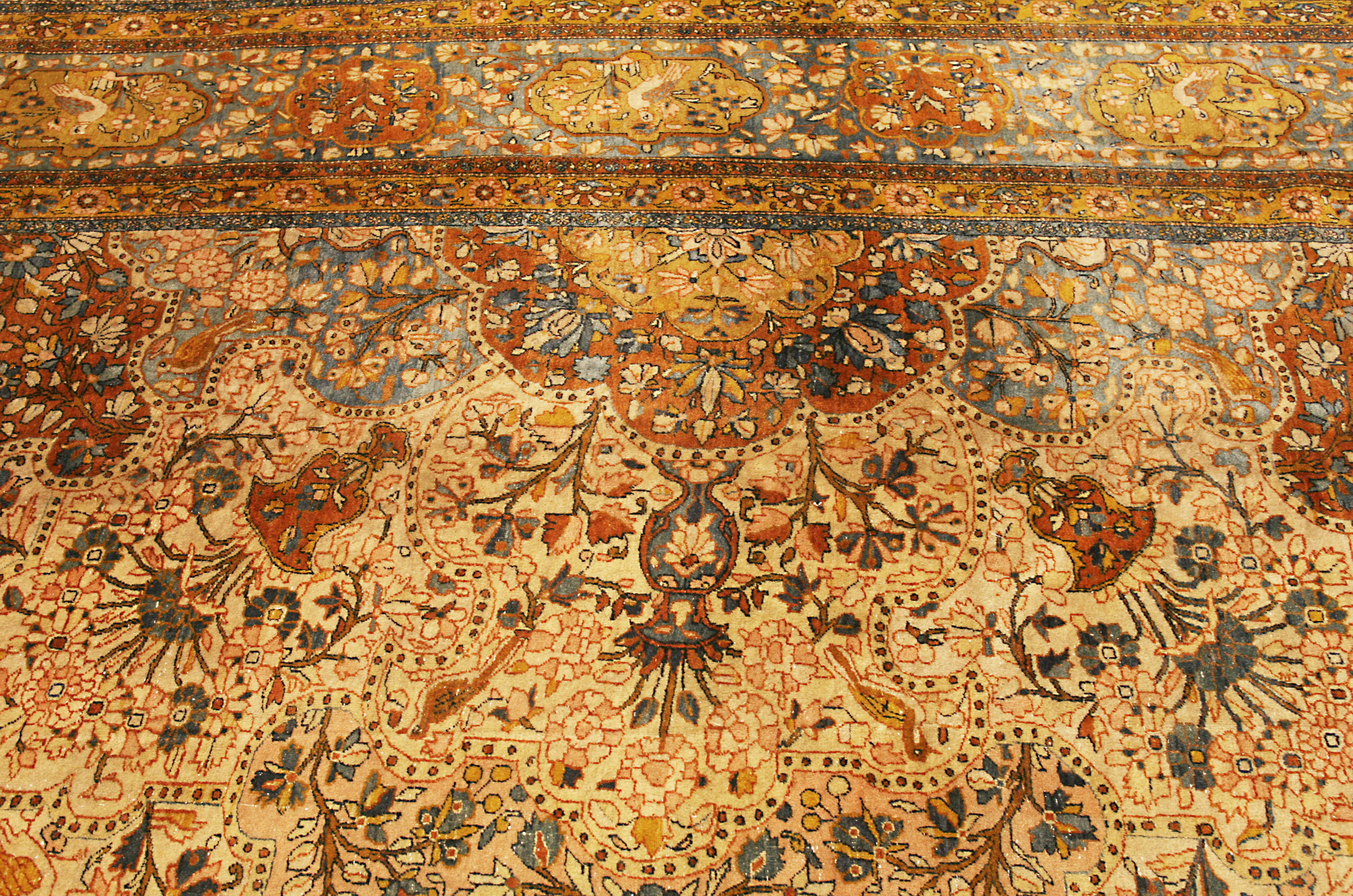 Teppich Persischer Antiker Kashan Dabir n°:77879683