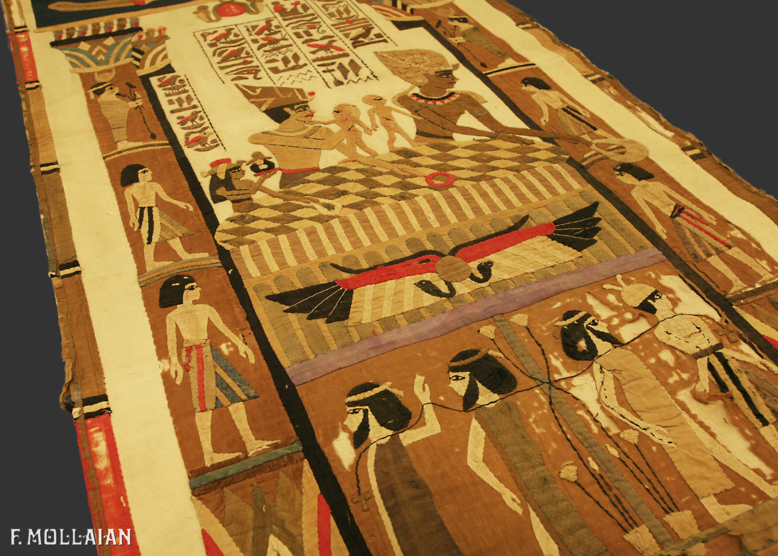 Pictorial Egyptian Antique Textile n°:79861594