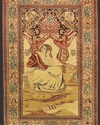 Tapete Persa Antigo Isfahan n°:92152382